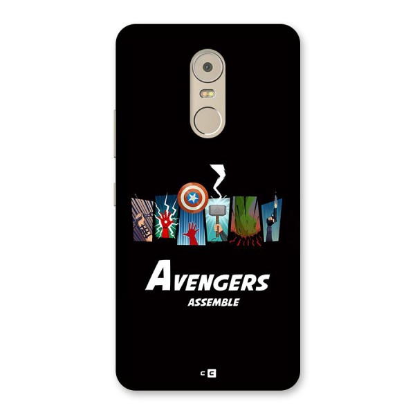 Avengers Assemble Back Case for Lenovo K6 Note