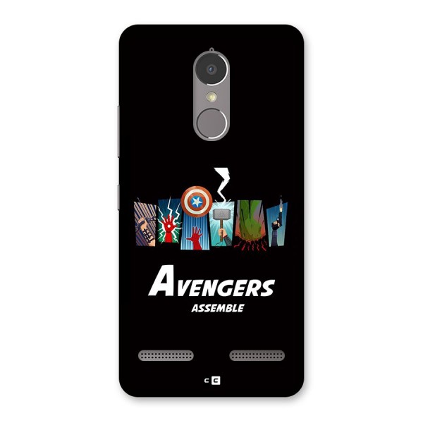 Avengers Assemble Back Case for Lenovo K6 Power