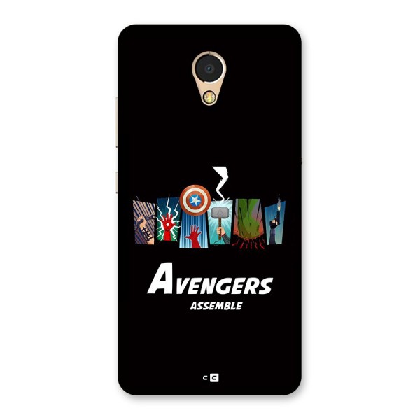 Avengers Assemble Back Case for Lenovo P2