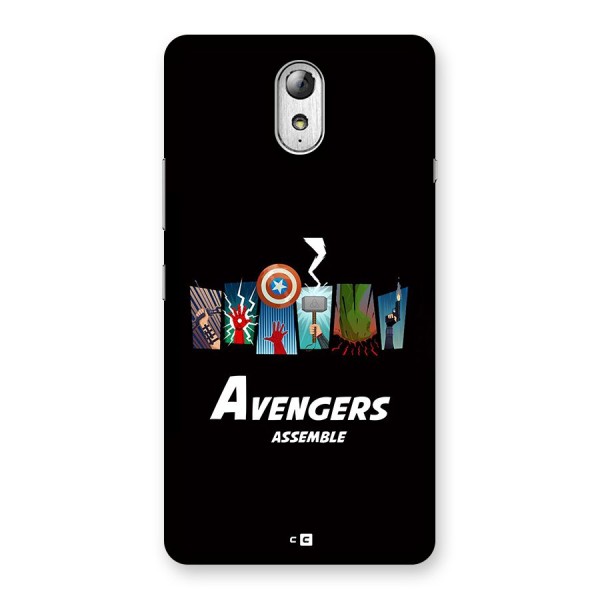 Avengers Assemble Back Case for Lenovo Vibe P1M