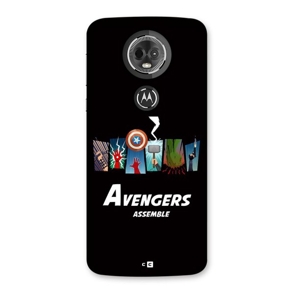 Avengers Assemble Back Case for Moto E5 Plus