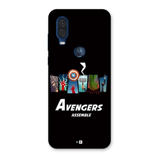 Avengers Assemble Back Case for Motorola One Vision
