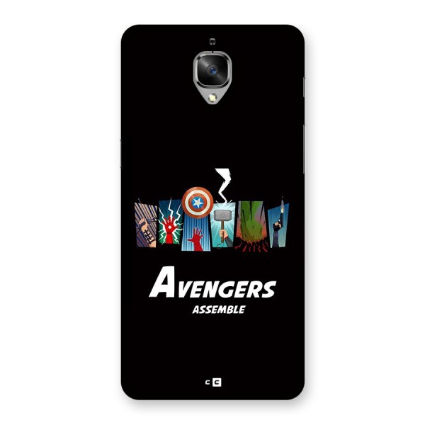 Avengers Assemble Back Case for OnePlus 3
