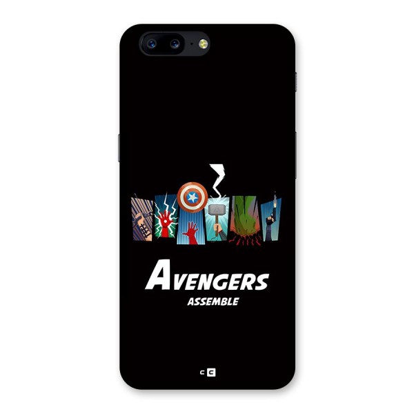 Avengers Assemble Back Case for OnePlus 5