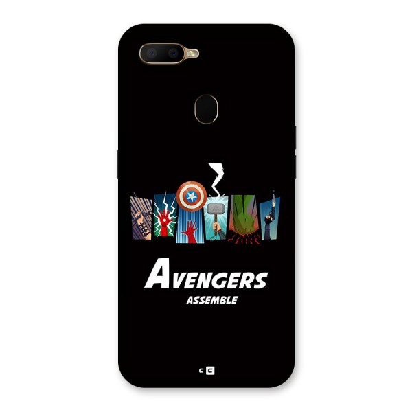 Avengers Assemble Back Case for Oppo A5s