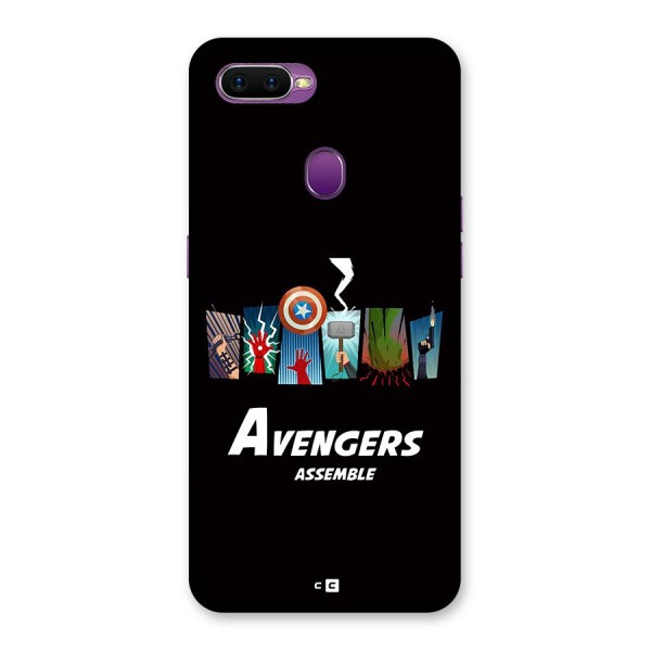 Avengers Assemble Back Case for Oppo F9