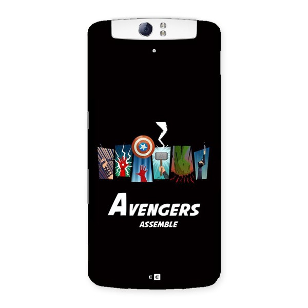 Avengers Assemble Back Case for Oppo N1