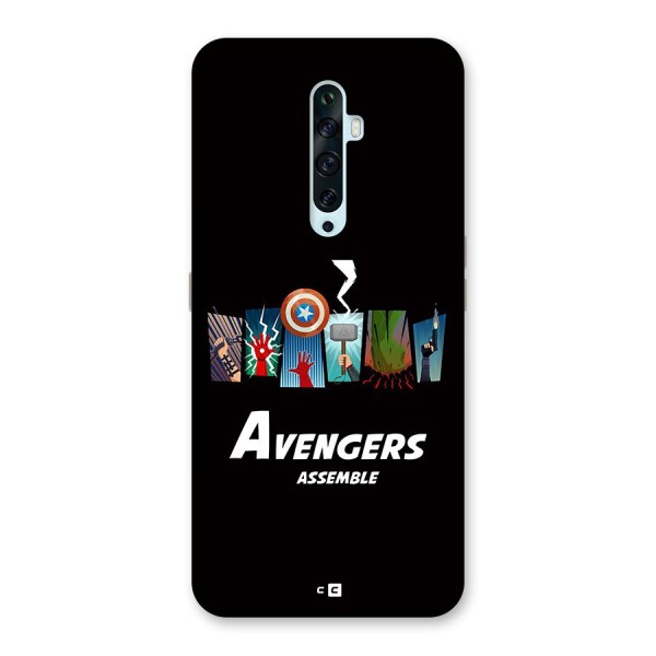 Avengers Assemble Back Case for Oppo Reno2 F