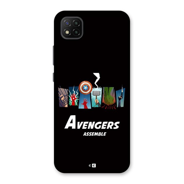 Avengers Assemble Back Case for Poco C3