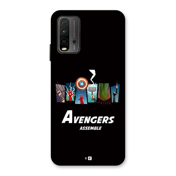 Avengers Assemble Back Case for Redmi 9 Power