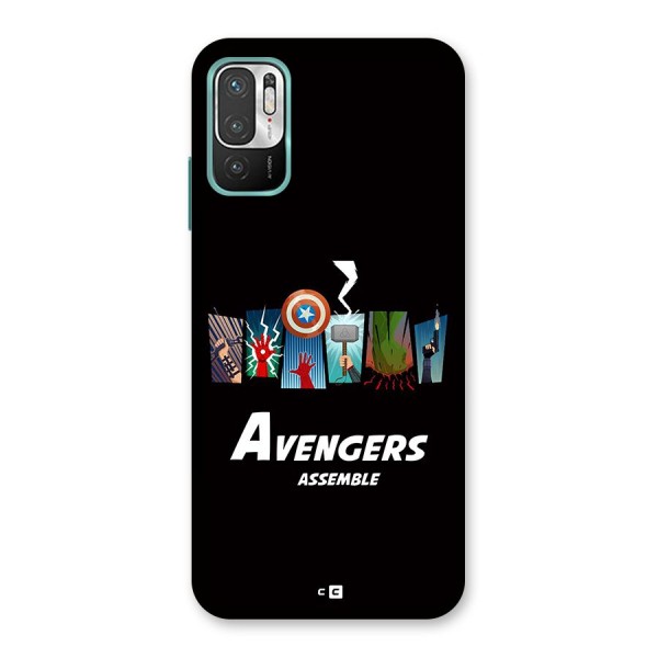 Avengers Assemble Back Case for Redmi Note 10T 5G