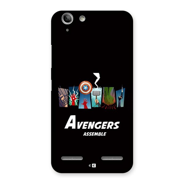 Avengers Assemble Back Case for Vibe K5