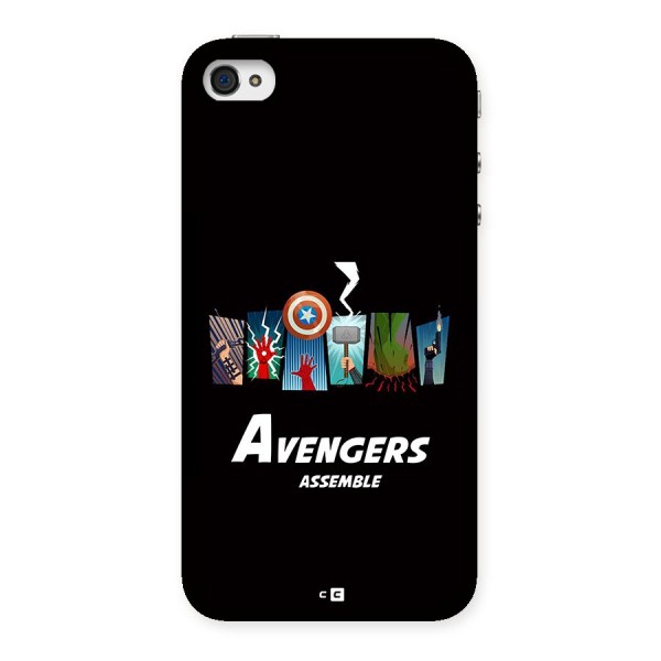 Avengers Assemble Back Case for iPhone 4 4s