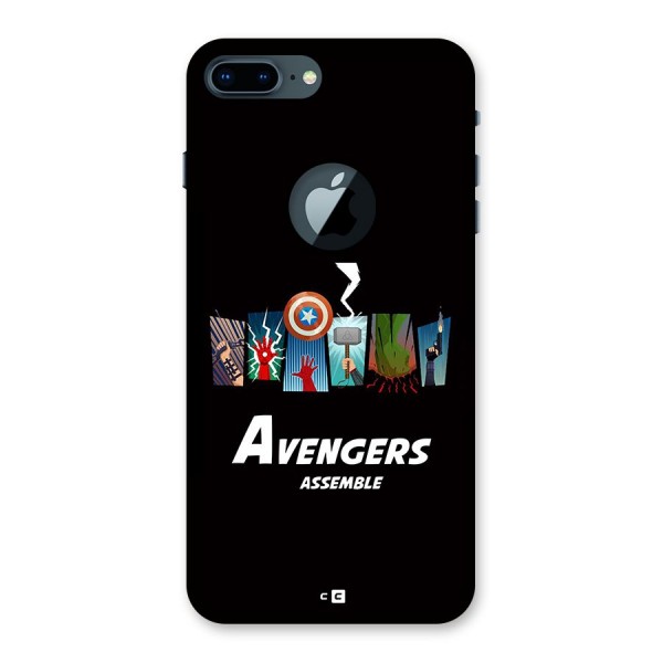 Avengers Assemble Back Case for iPhone 7 Plus Logo Cut