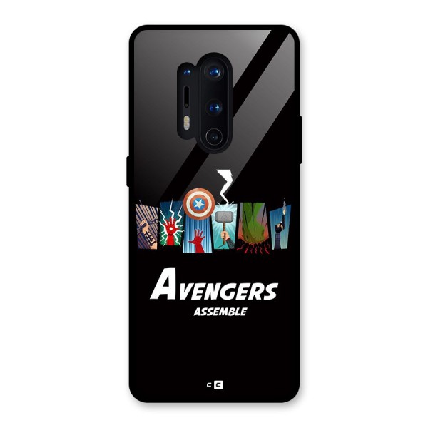 Avengers Assemble Glass Back Case for OnePlus 8 Pro