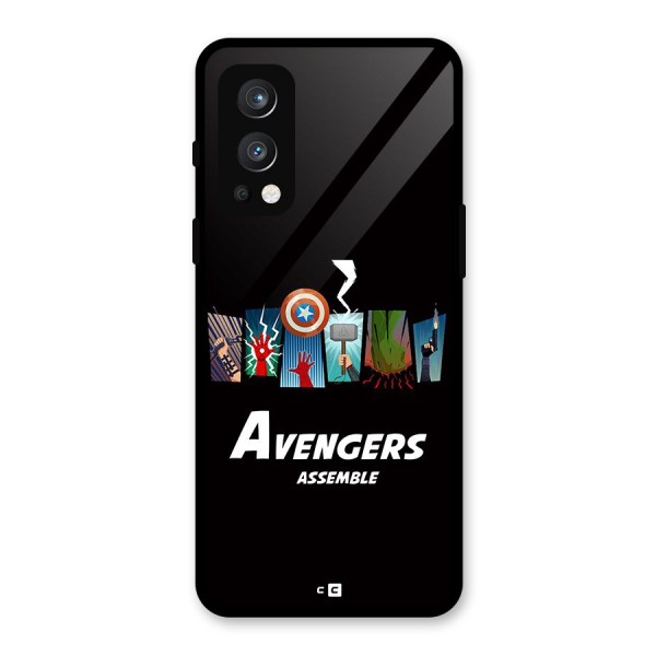 Avengers Assemble Glass Back Case for OnePlus Nord 2 5G