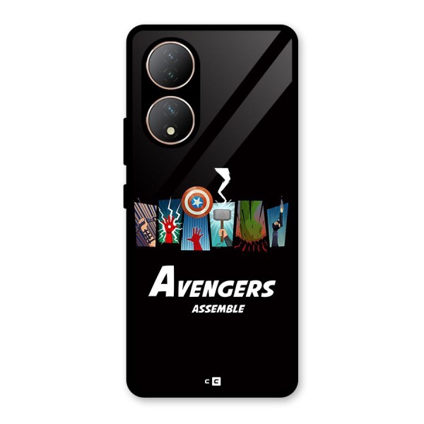 Avengers Assemble Glass Back Case for Vivo Y100A