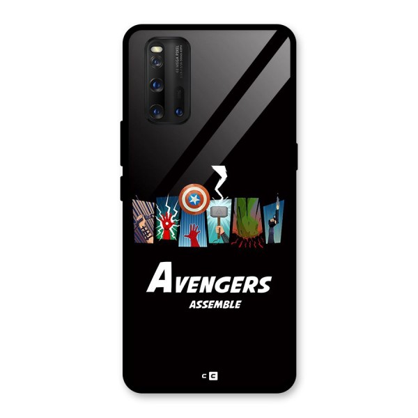 Avengers Assemble Glass Back Case for Vivo iQOO 3