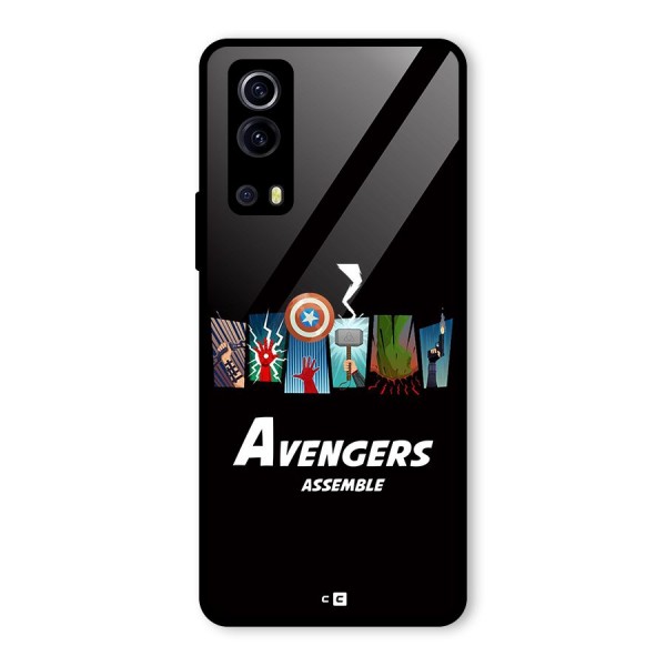 Avengers Assemble Glass Back Case for Vivo iQOO Z3