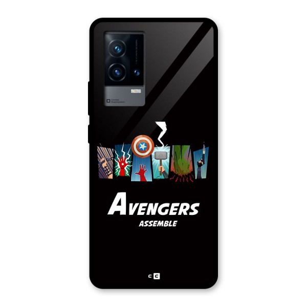 Avengers Assemble Glass Back Case for iQOO 9 5G