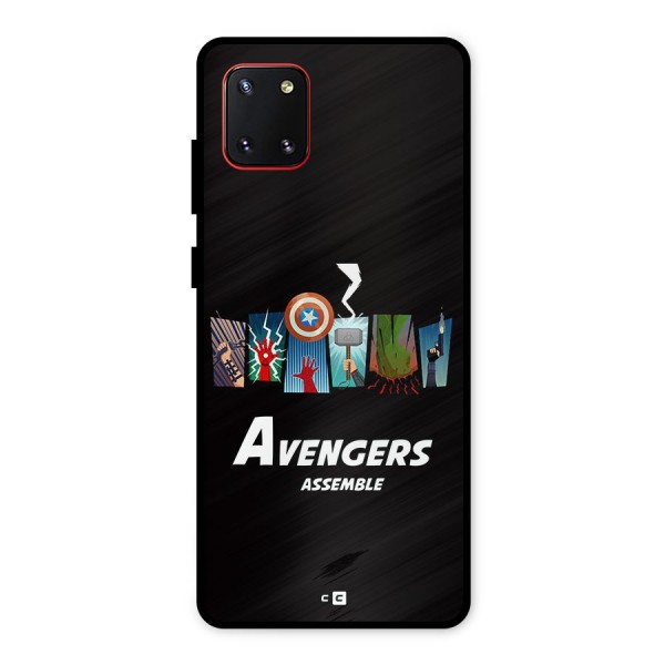 Avengers Assemble Metal Back Case for Galaxy Note 10 Lite