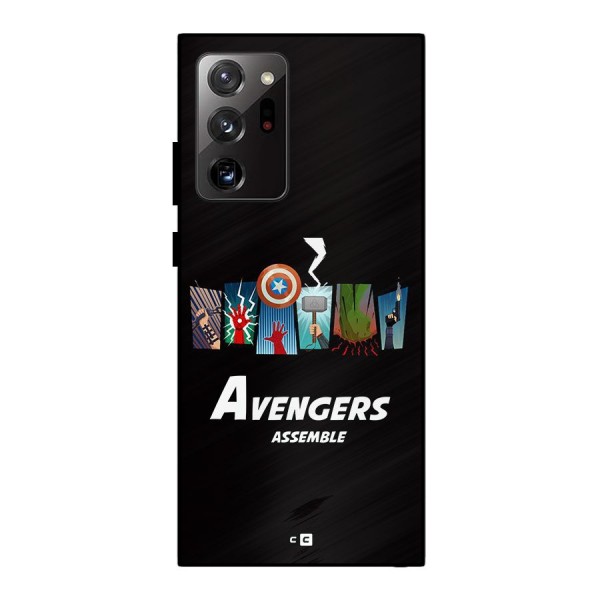 Avengers Assemble Metal Back Case for Galaxy Note 20 Ultra