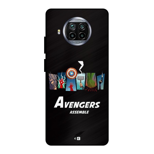 Avengers Assemble Metal Back Case for Mi 10i