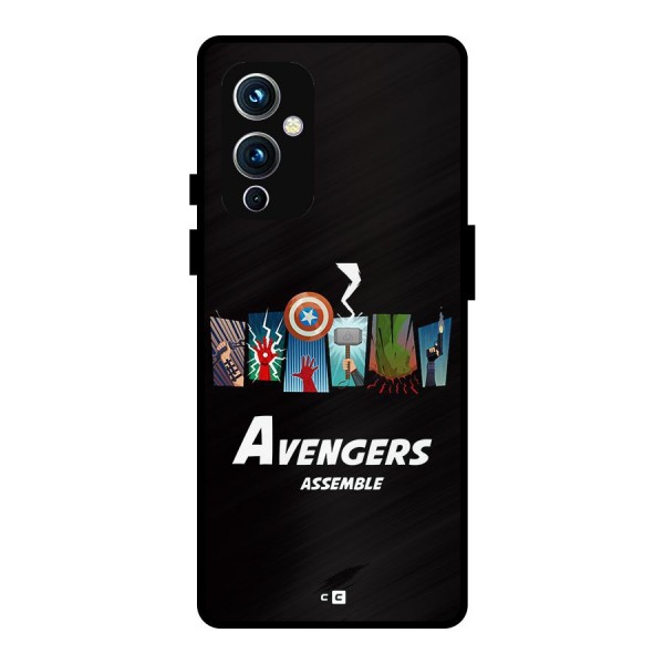 Avengers Assemble Metal Back Case for OnePlus 9