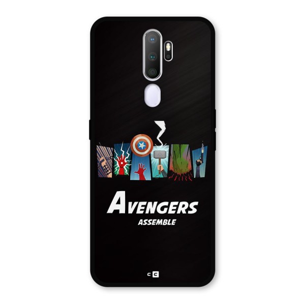 Avengers Assemble Metal Back Case for Oppo A9 (2020)