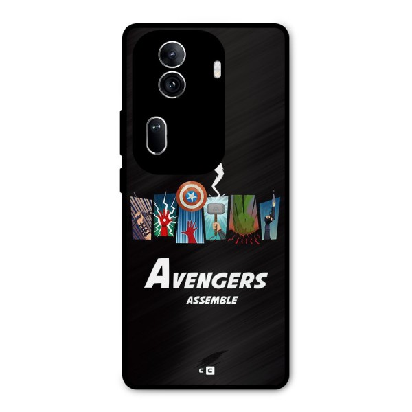 Avengers Assemble Metal Back Case for Oppo Reno11 Pro 5G