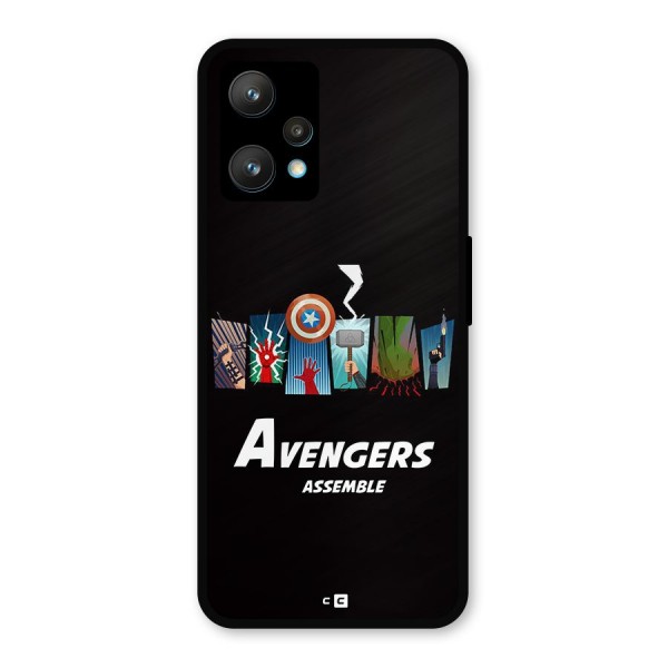 Avengers Assemble Metal Back Case for Realme 9
