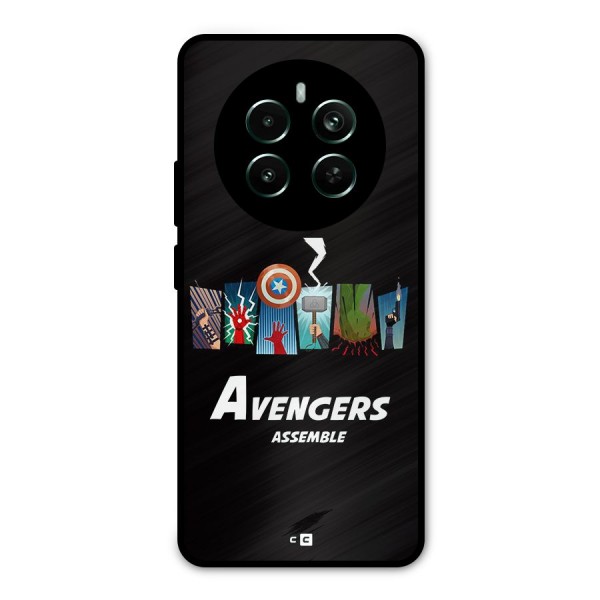 Avengers Assemble Metal Back Case for Realme Narzo 70 Pro