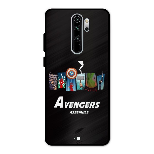 Avengers Assemble Metal Back Case for Redmi Note 8 Pro