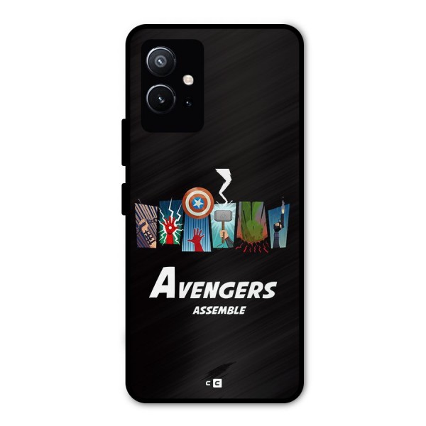 Avengers Assemble Metal Back Case for Vivo T1 5G