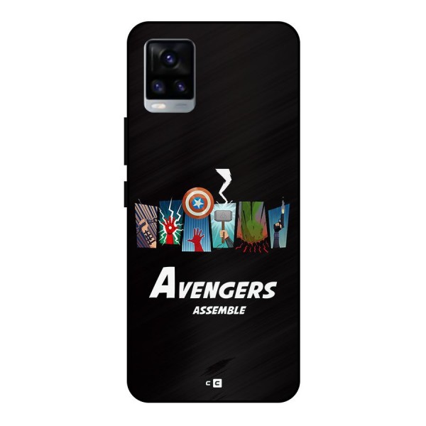 Avengers Assemble Metal Back Case for Vivo V20 2021