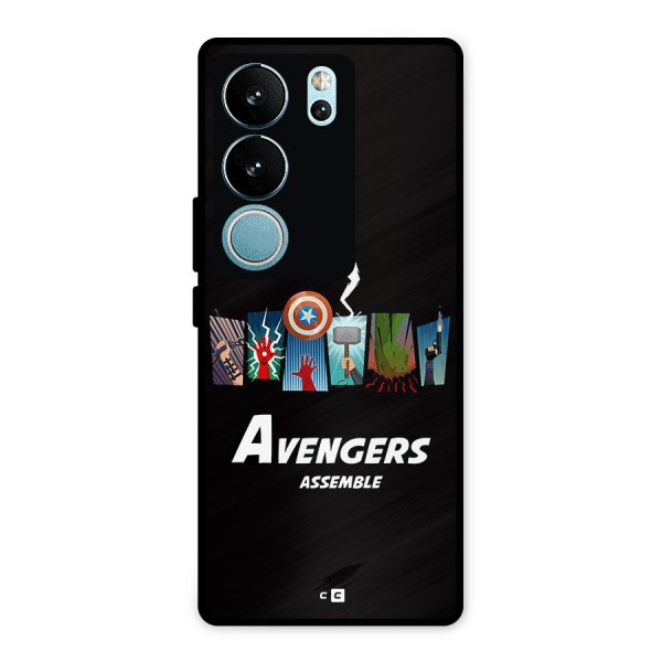 Avengers Assemble Metal Back Case for Vivo V29