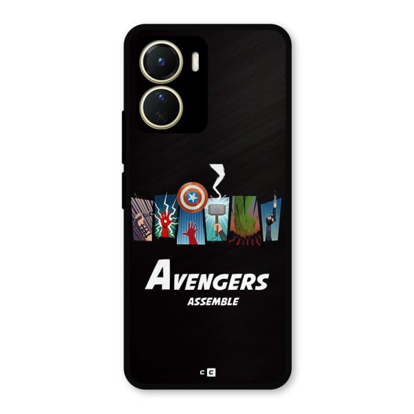 Avengers Assemble Metal Back Case for Vivo Y16