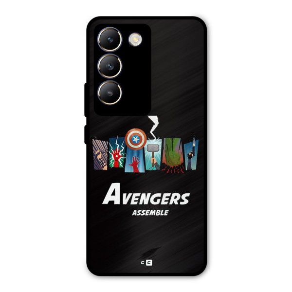 Avengers Assemble Metal Back Case for Vivo Y200e