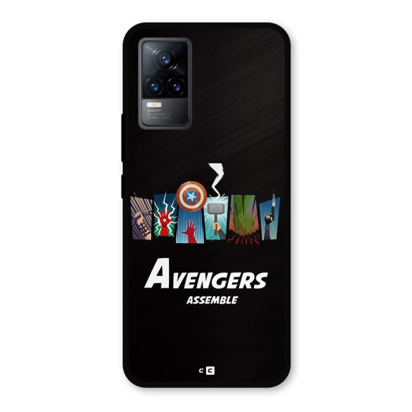 Avengers Assemble Metal Back Case for Vivo Y73