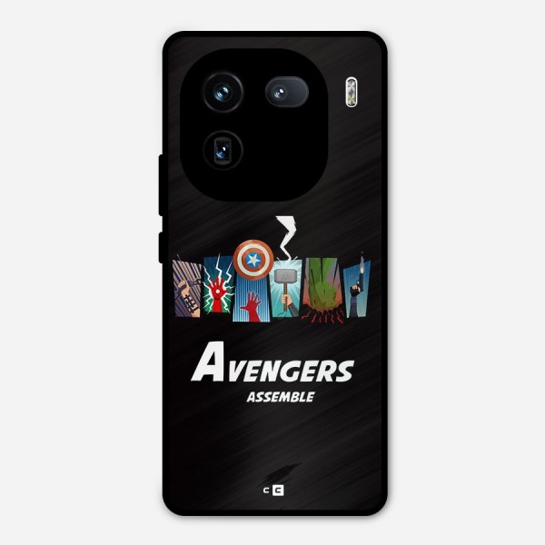 Avengers Assemble Metal Back Case for iQOO 12
