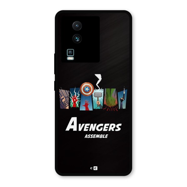 Avengers Assemble Metal Back Case for iQOO Neo 7