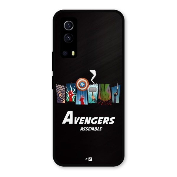 Avengers Assemble Metal Back Case for iQOO Z3