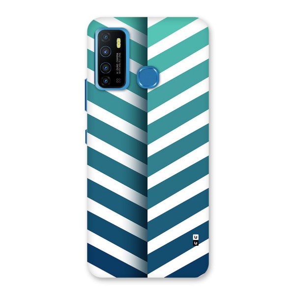 Awesome Angular Stripes Back Case for Infinix Hot 9