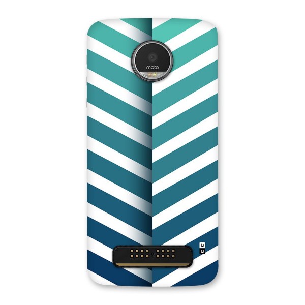 Awesome Angular Stripes Back Case for Moto Z Play