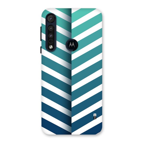 Awesome Angular Stripes Back Case for Motorola One Macro