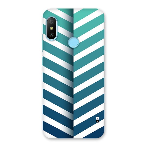 Awesome Angular Stripes Back Case for Redmi 6 Pro