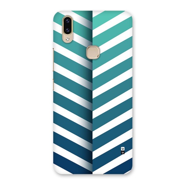 Awesome Angular Stripes Back Case for Vivo V9 Youth