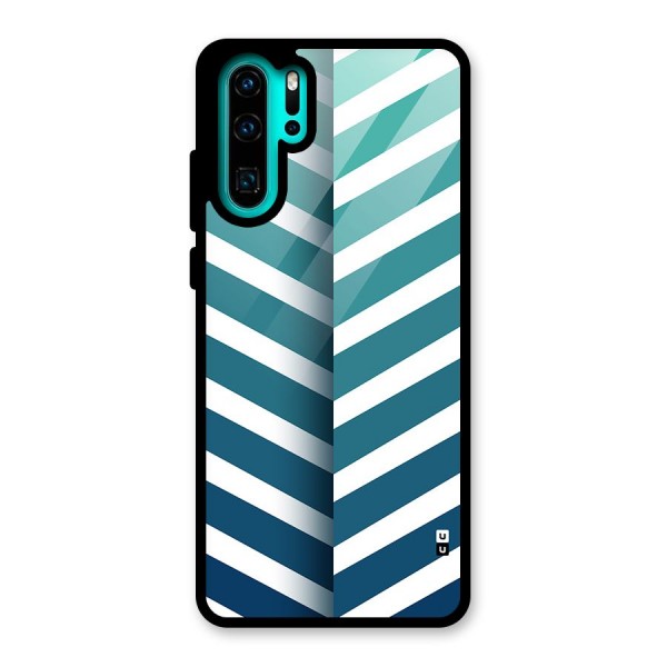 Awesome Angular Stripes Glass Back Case for Huawei P30 Pro