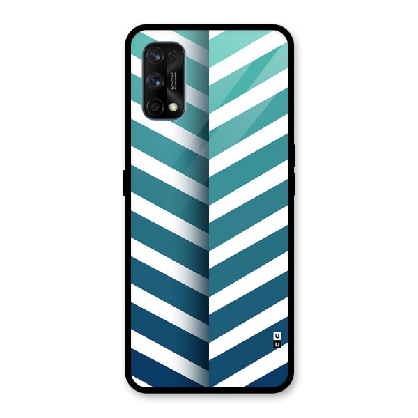 Awesome Angular Stripes Glass Back Case for Realme 7 Pro