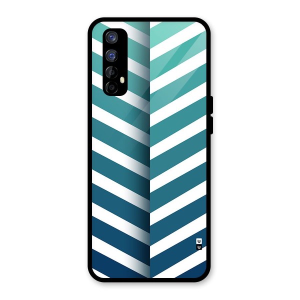 Awesome Angular Stripes Glass Back Case for Realme Narzo 20 Pro